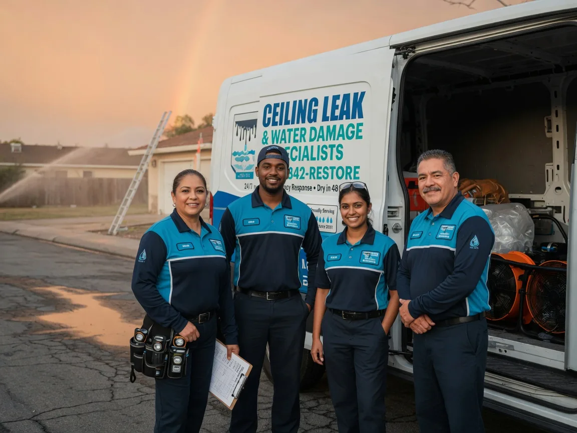 Ceiling Leak Cleanup company in Sutherland, VA